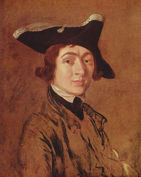 Thomas Gainsborough Self portrait oil painting picture